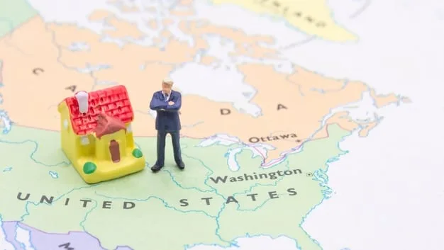A map of the United States highlighting the different growth rates in the housing market across various regions, focusing on US Housing Market Trends: What Does the Latest Data Reveal?.