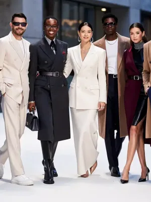 Celebrities in classic early 2026 fashion