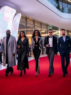 Celebrities on red carpet, showcasing 2026 fashion trends and must-have pieces.