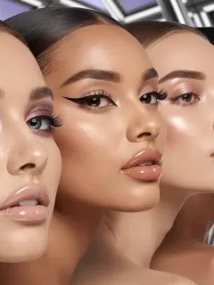 Diverse models featuring 2026 makeup trends, balancing glamour and natural beauty.