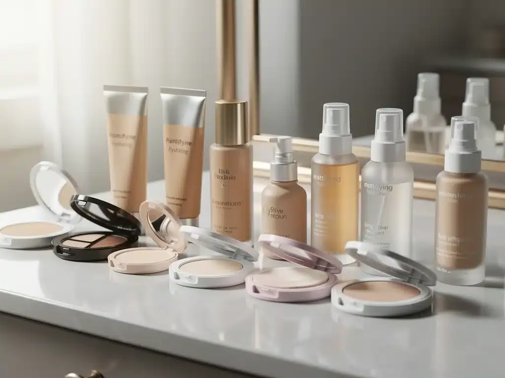 Essential makeup primers and setting products for durable foundation