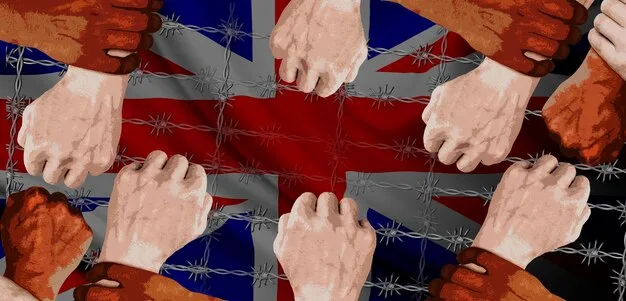 A symbolic image of various national flags and hands clasped together, representing international cooperation and unity in the global fight against financial crime.