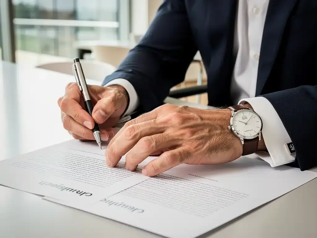 Celebrity signing charity documents, showcasing philanthropic engagement.