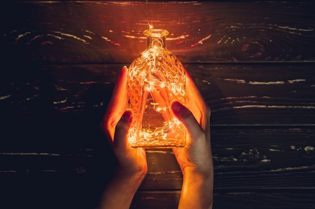 A perfume bottle with light rays emanating from it, suggesting an aura or the power of scent to evoke memories and emotions. Dreamy and ethereal lighting.