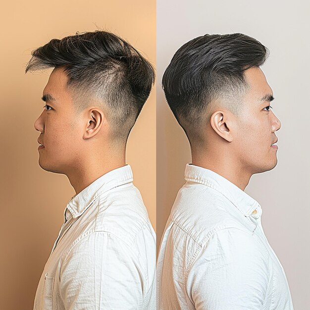 A split image showing before and after highlighting. The 