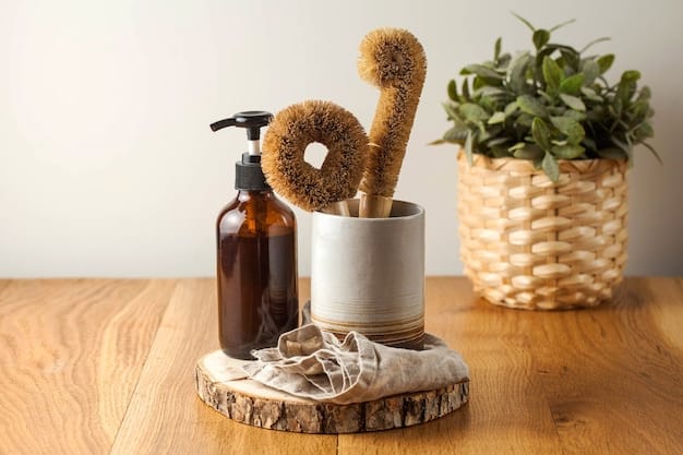 A neatly organized set of natural skincare ingredients are displayed on a wooden surface. Notable examples include slices of cucumber, honey dripping from a spoon, a small bowl of plain yogurt, and a halved avocado.