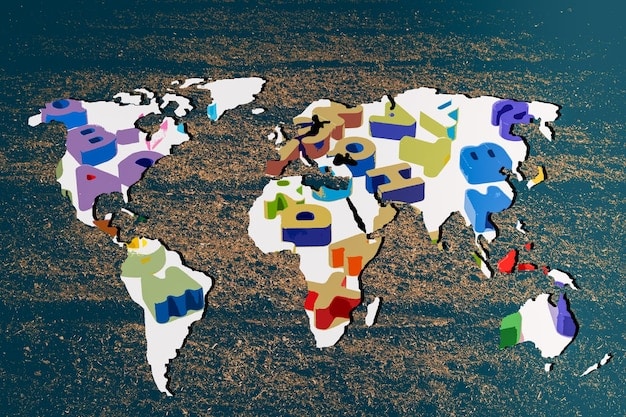 A world map highlighting the BRICS countries (Brazil, Russia, India, China, and South Africa) in a vibrant color (e.g., green) to emphasize their growing economic influence. Arrows could show trade flows between them using local currencies instead of US dollars. This image should correlate with the discussion of The Future of the US Dollar: Is It Losing Its Status as the World's Reserve Currency?