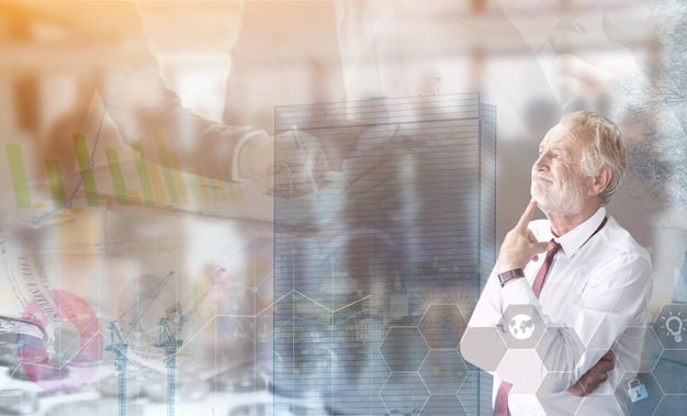 A visual representation of the factors driving up healthcare costs, such as technological advancements, aging population, and regulatory complexities, presented as a flowchart. It illustrates the interconnectedness of these elements in contributing to the rise in 