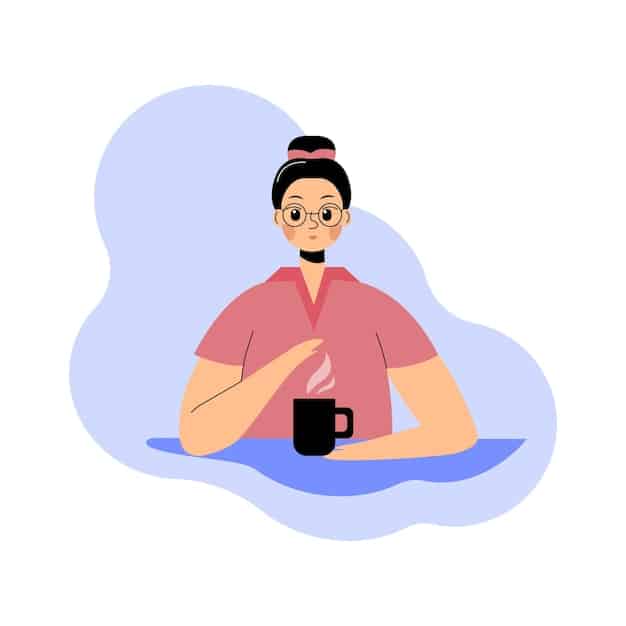A person drinking herbal tea as part of a relaxing evening routine, illustrating a point from 'The Ultimate Guide to Sleep Hygiene: Improve Your Sleep Quality by 50% in 3 Weeks', with focus on natural sleep aids and calming activities.