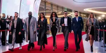 Celebrities on red carpet, showcasing 2026 fashion trends and must-have pieces.