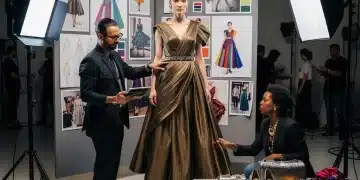 Celebrity styling team collaborates on a high-fashion photoshoot, shaping 2026 trends.