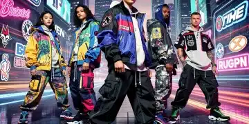 Dynamic collage of future streetwear collaborations and trends for 2026
